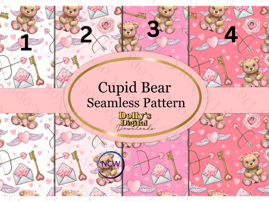 Cupid Bear wrapping paper