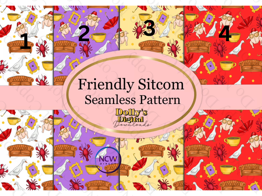 Friendly wrapping paper