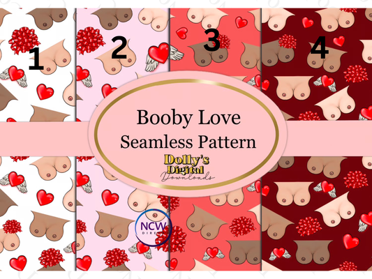 Booby Love wrapping paper