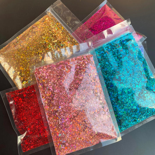 Chunky Glitter Mix Bag 2oz/56g