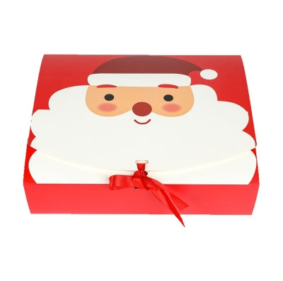 SANTA RED GIFT BOX LARGE