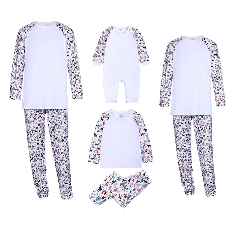 Sublimation Reindeer Print Pyjama