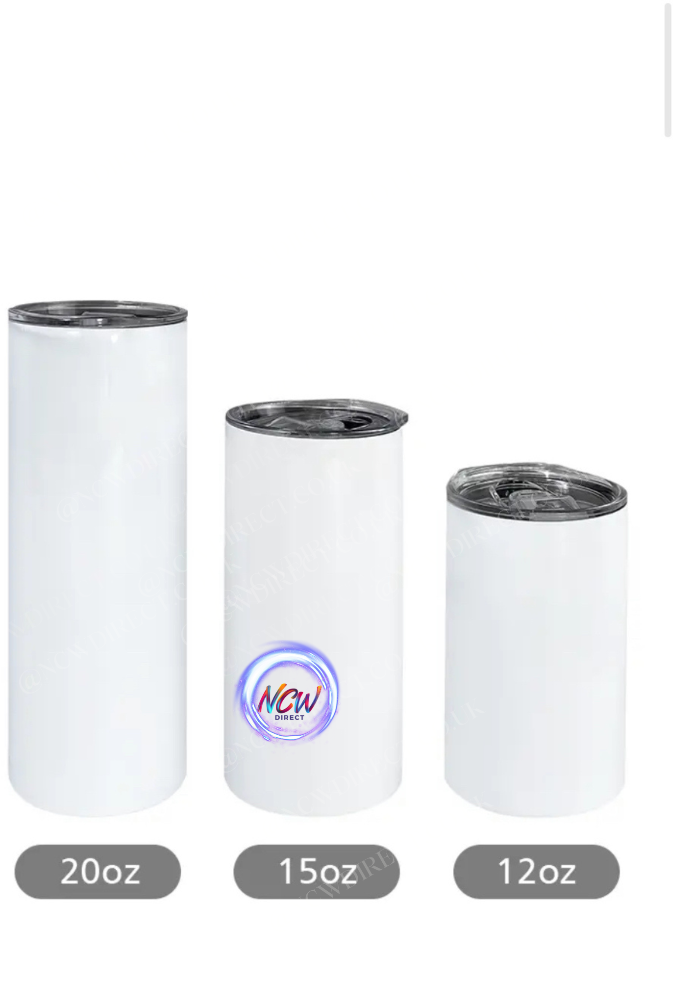 Sublimation Skinny Tumbler