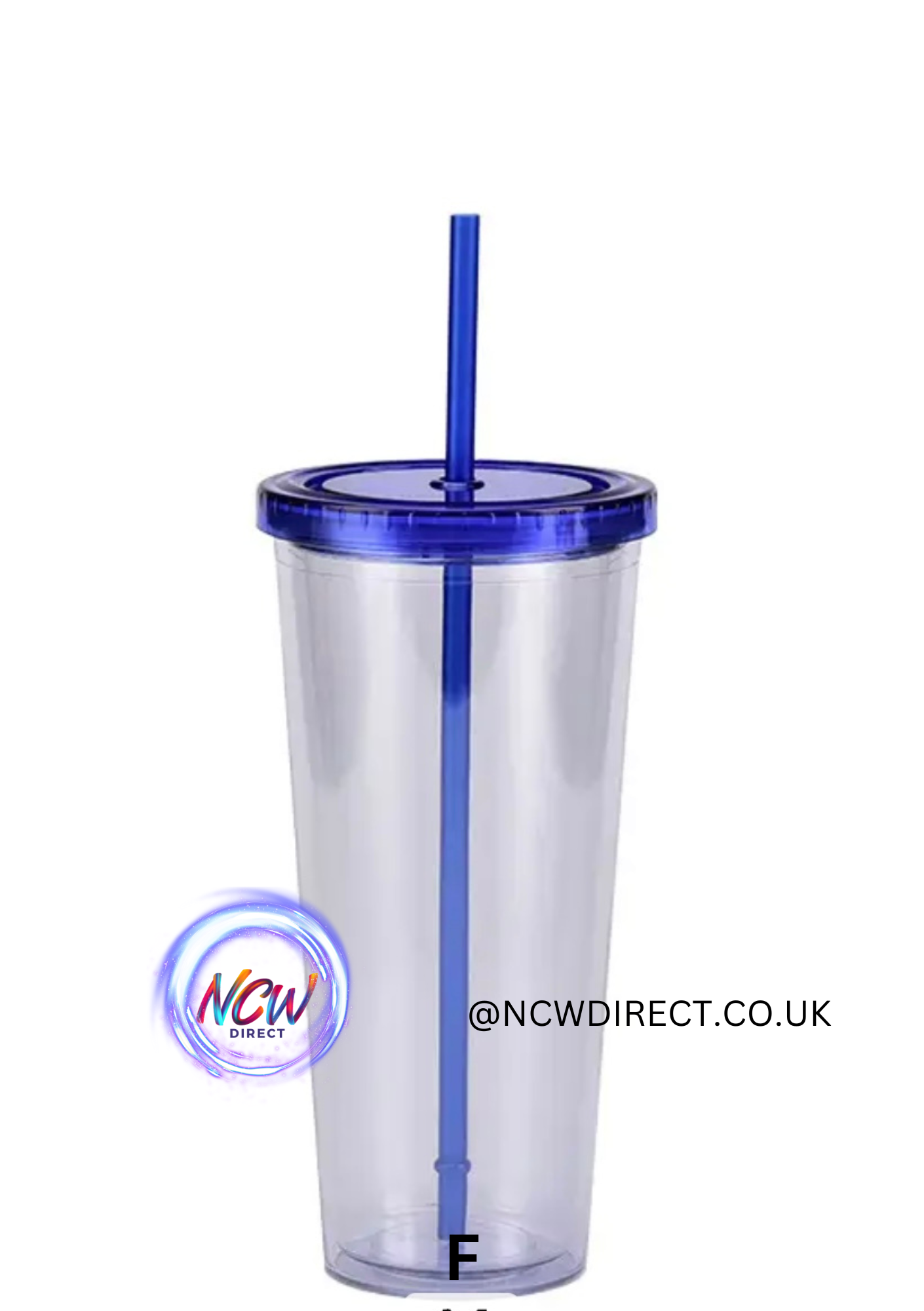 32oz Acrylic Double Wall Tumbler with Straw