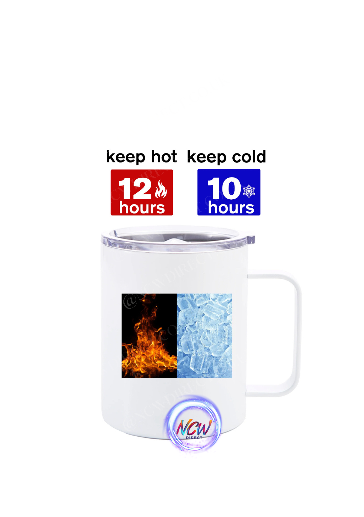 12 oz sublimation coffee mug