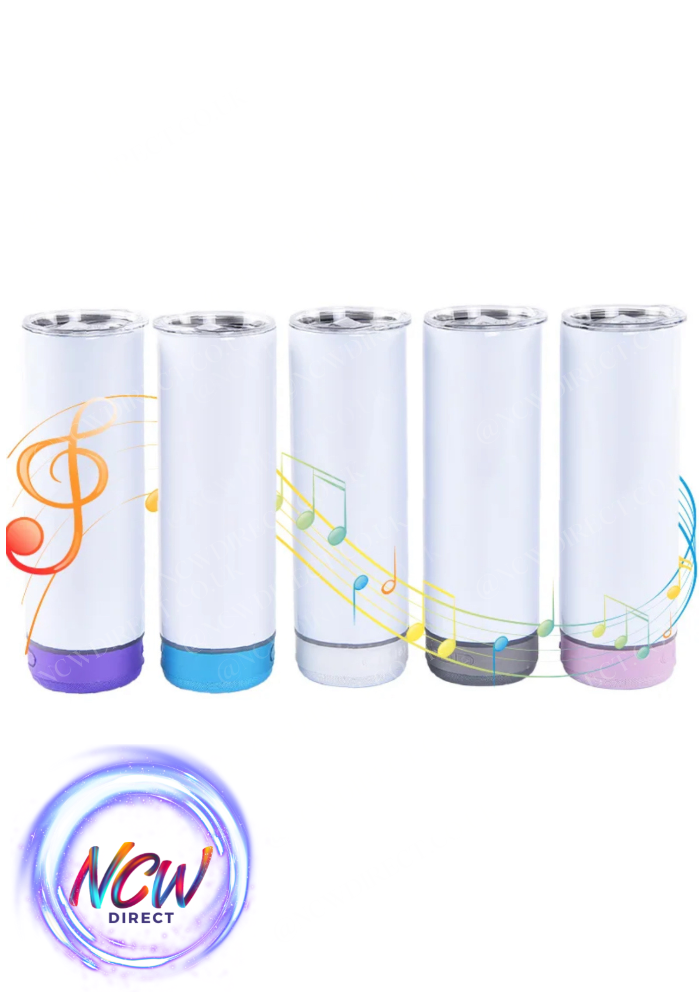 20oz Sublimation Tumbler with Bluetooth Speaker