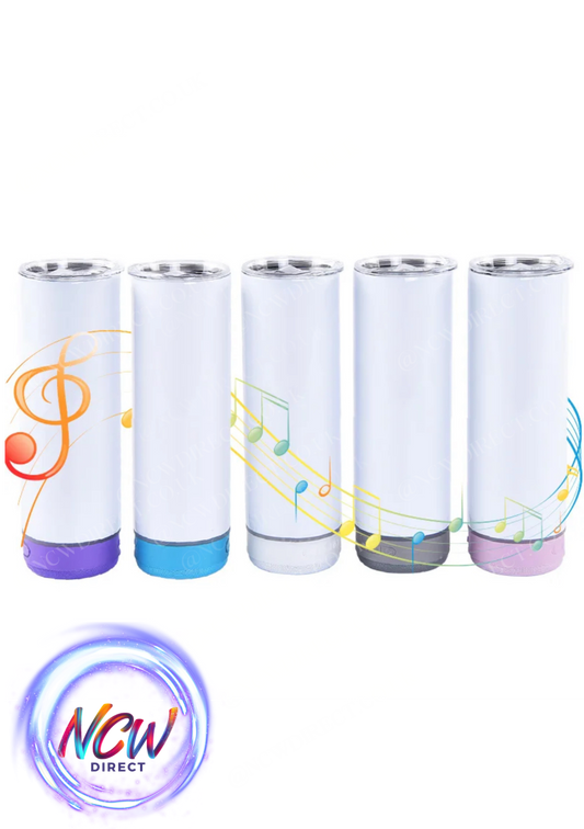 20oz Sublimation Tumbler with Bluetooth Speaker