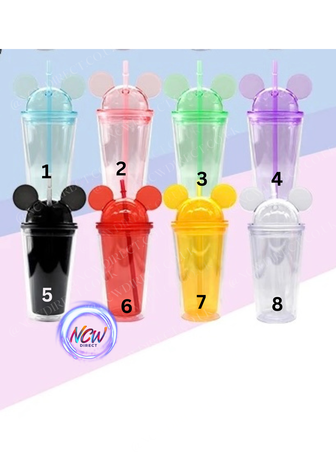 16oz kids  Tumbler with Straw